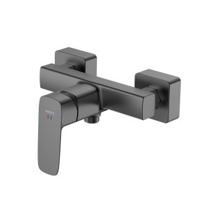 Bateria prysznicowa Qanix Gun metal Avapax