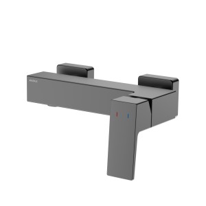 Bateria prysznicowa Vellano Gun metal Avapax