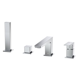 Bateria wannowa  4-otworowa Vellano Chrom Avapax