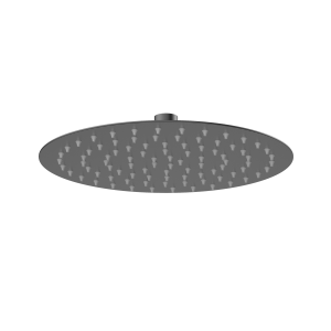 Głowica deszczowni okrągła stal nierdzewna 25 cm Ronde Gun metal Avapax