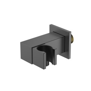Przyłącze kątowe z uchwytem na słuchawke boczne Cube Gun metal Avapax