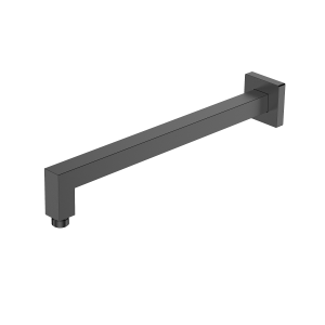 Ramię natrysku stal nierdzewna 38,3 cm Cube Gun metal Avapax