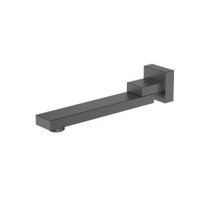 Wylewka wannowa do baterii podtynkowych Cube Gun metal Avapax
